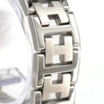 HermÃ¨s Clipper CL4.210 Stainless Steel Quartz Watch - Image 5