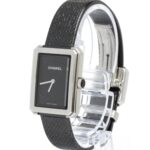 CHANEL Boy-Friend Steel Leather Quartz Ladies Watch H5317 (å¤–è£…ä»•ä¸Šã’æ¸ˆã¿) - Image 2
