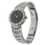 BVLGARI Bvlgari Watch BB23SS Stainless Steel Quartz Analog Display Black Dial Women's I220724028 - Image 2