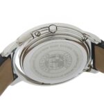 Citizen B036 S112052 Women's Watch, Black Dial, 3 Hands, 5 Diamonds, Stainless Steel, Leather Strap, Eco-Drive, Approx. 32mm - Image 4