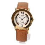 Cartier W1006922 925 Must de Ronde LM Vermeil Small Seconds Trinity Watch Gold Ivory Dial Ladies - Image 8