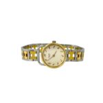 HERMES Arceau H Logo Belt Stainless Steel GP Quartz Wristwatch Silver Gold 34591 - Image 8