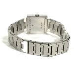 BVLGARI SQ22SS Square Quadrado Ladies Watch, SS, Silver - Image 4