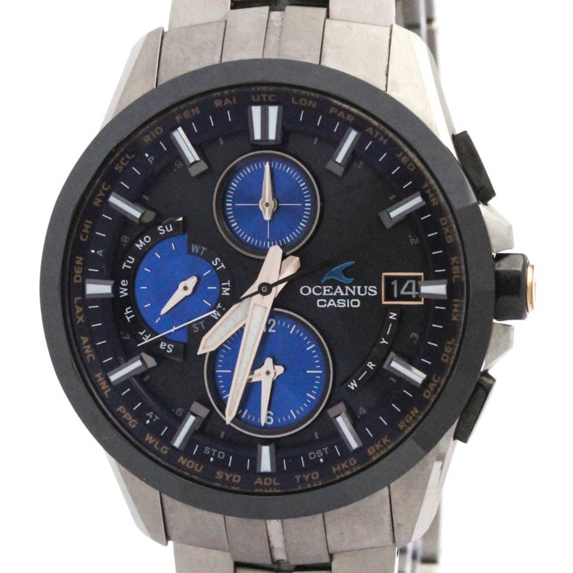 2000_f762228a-3f52-4fa6-8d29-1226e6bee7c7.jpg CASIO Oceanus Manta 10th Anniversary LTD Solar Titanium Watch OCW-S3001C-1AJF - Image 1