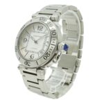 Cartier Pasha Seatimer, silver dial, automatic transmission, men's watch, W31080M7 - Image 3