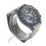 S SO33A100 OMEGA Mission to Mercury Moon Comet Ceramic Black Like New - Image 3