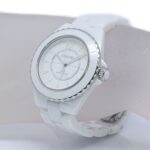 CHANEL J12 Phantom Caliber 12.1 H6186 Men's Watch, White Ceramic x Stainless Steel, 40401 - Image 7