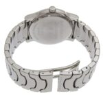 BVLGARI Solo Tempo Watch ST35S Stainless Steel Quartz Analog Display Black Dial Men's - Image 5