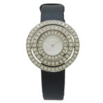 BVLGARI Astrale Cerchi White Dial Diamond Bezel Women's Quartz Watch AEW36G