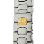 Omega Seamaster Polaris Quartz Watch, Gray Dial, Stainless Steel, Yellow Gold, Women's, OMEGA - Image 7