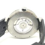 LOUIS VUITTON Q8D30 Tambour Moon GMT Automatic Stainless Steel Silver - Image 8