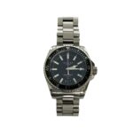 GUCCI Dive Stainless Steel Quartz Watch, Men's Accessory, Silver/Black, 30050