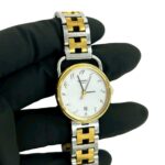 HERMES Vintage Profile GP Stainless Steel Quartz Gold 32947 - Image 5