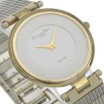 Christian Dior Watch 4715032 Stainless Steel x Gold Plated Quartz Analog Display White Dial Men's - Image 3