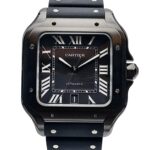 Cartier Santos Automatic Black 39.8 x 47.5mm