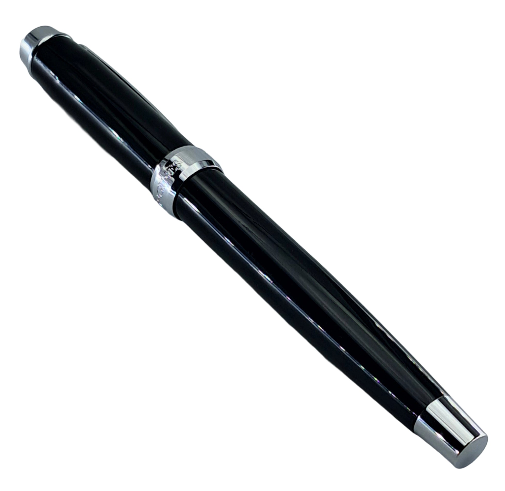 20260526_120920.jpg Elegant black Longines´ pen with matching pen holder. - Image 1