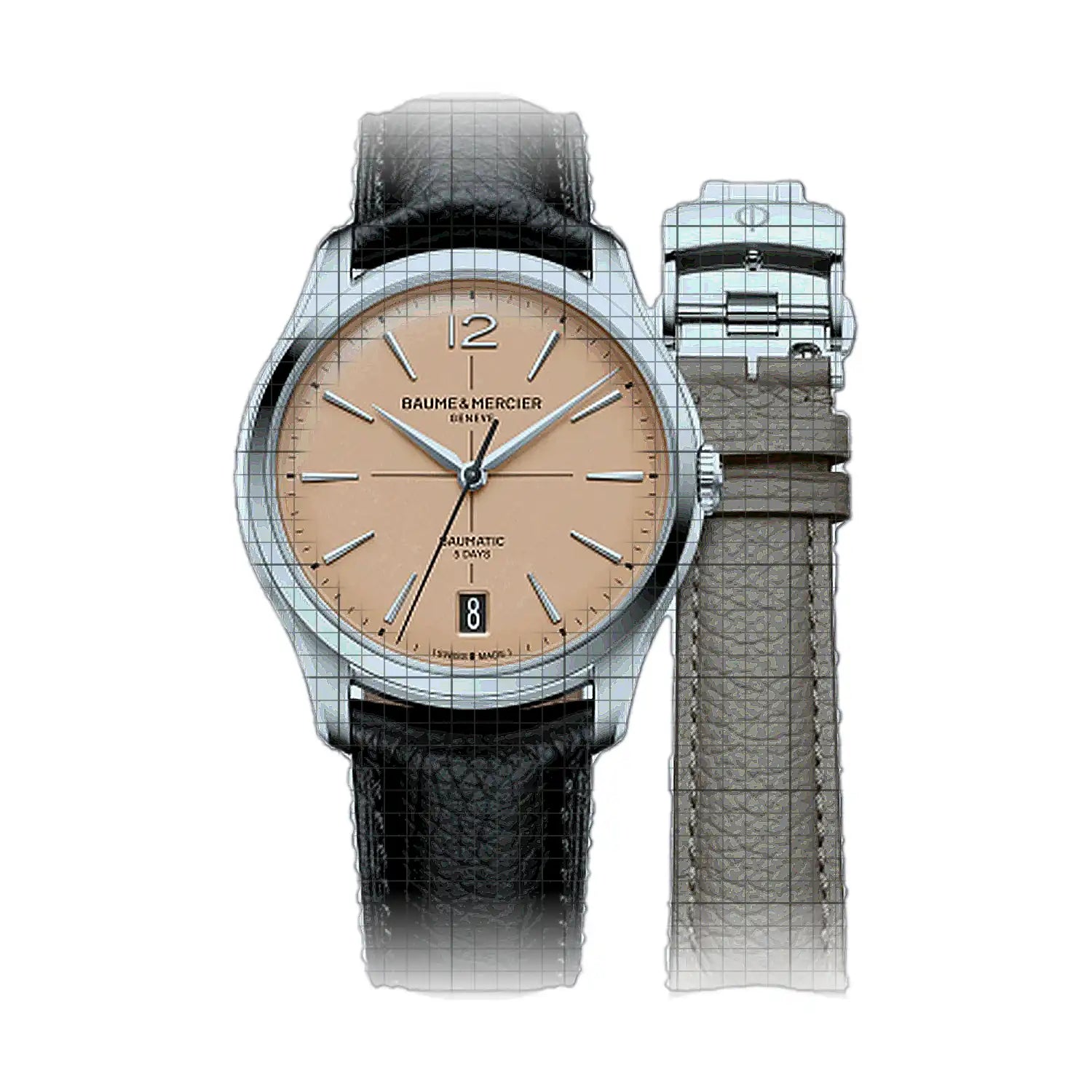 Baume_Mercier-Clifton-M0A10778-56932-AP-1_8e803a0b-c875-4cce-87c5-e484ea90fe25.jpg Baume & Mercier Clifton 39mm Pink - Image 1