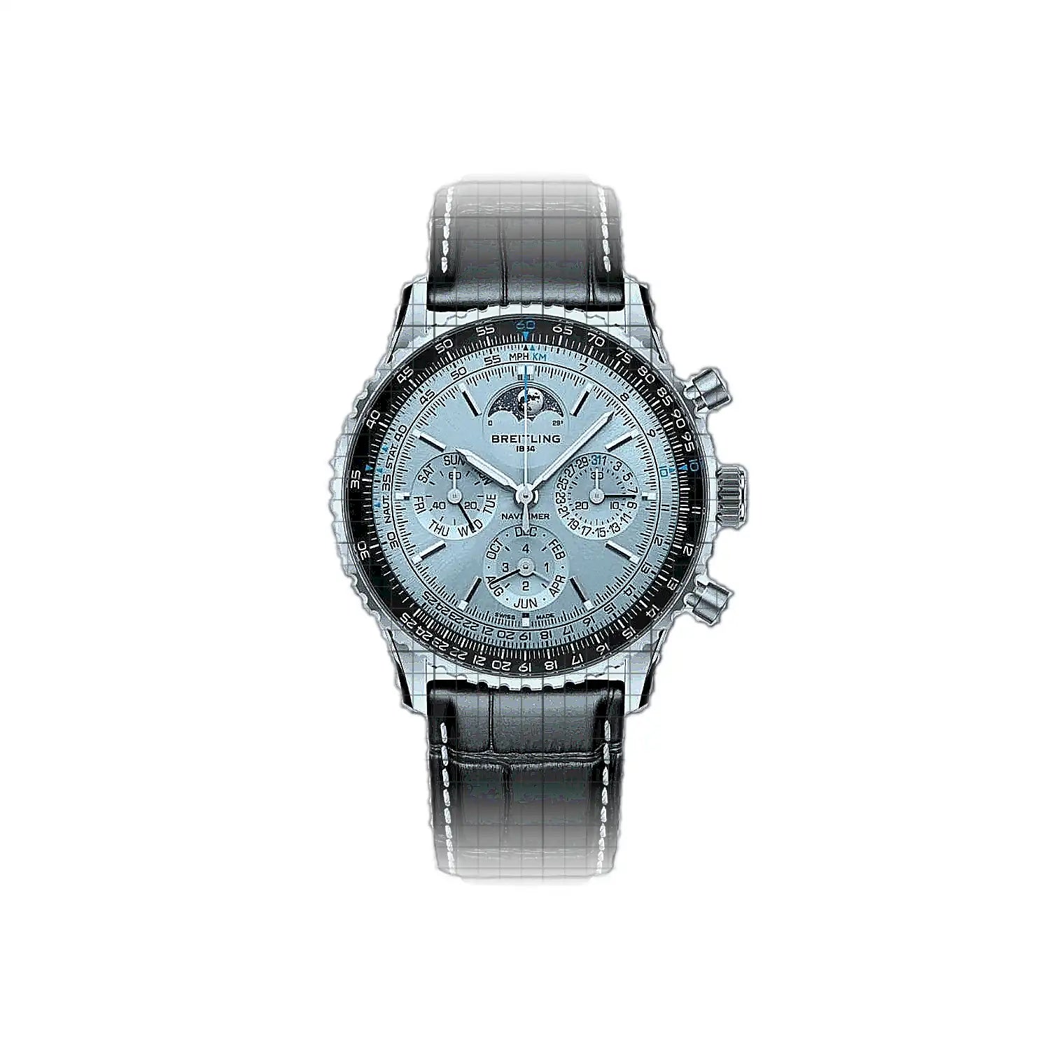 Breitling-Navitimer_B19_Chronograph_43_Perpetual_Calendar-PB1920251C1P1-53214-AP-1_af892f01-a21d-4889-9282-cf6d9f87016a.jpg Breitling Navitimer B19 Chronograph 43 Perpetual Calendar 43mm Blue - Image 1