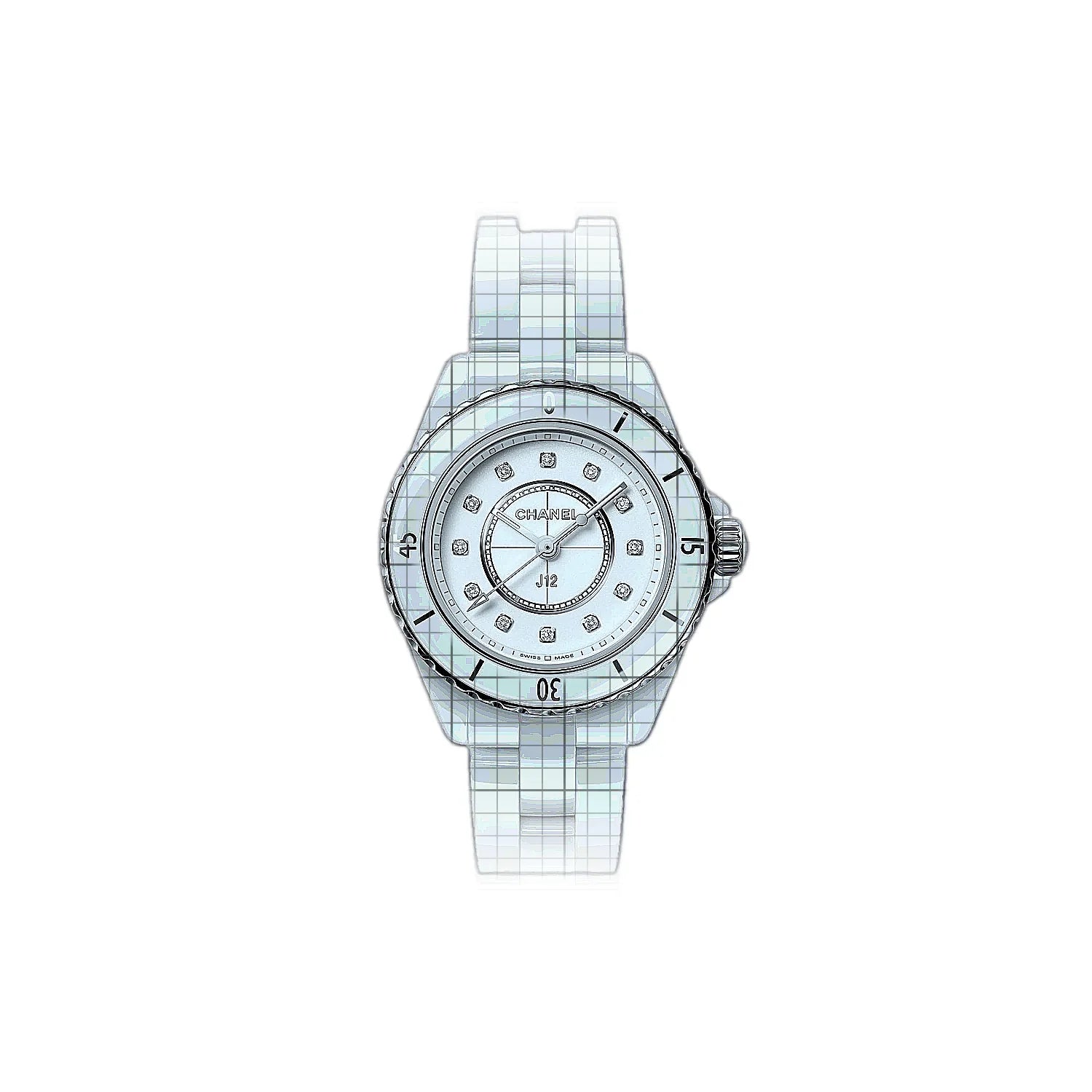Chanel-J12-H10134-56845-AR-1_793f7492-9a9d-401b-a7cb-f30eeb40921f.jpg Chanel J12 28mm White - Image 1