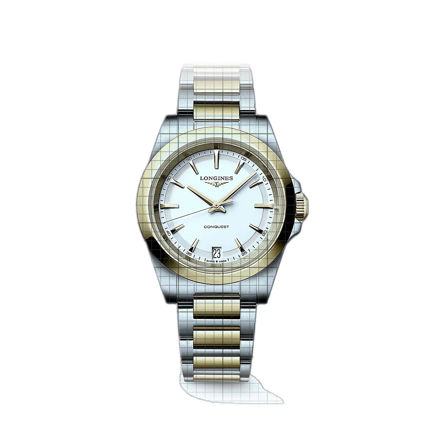 Longines-Conquest-L34603127-57359-AP-1_51858ba8-87f2-4c11-b45d-e266c1fc093f.jpg Longines Conquest White - Image 1