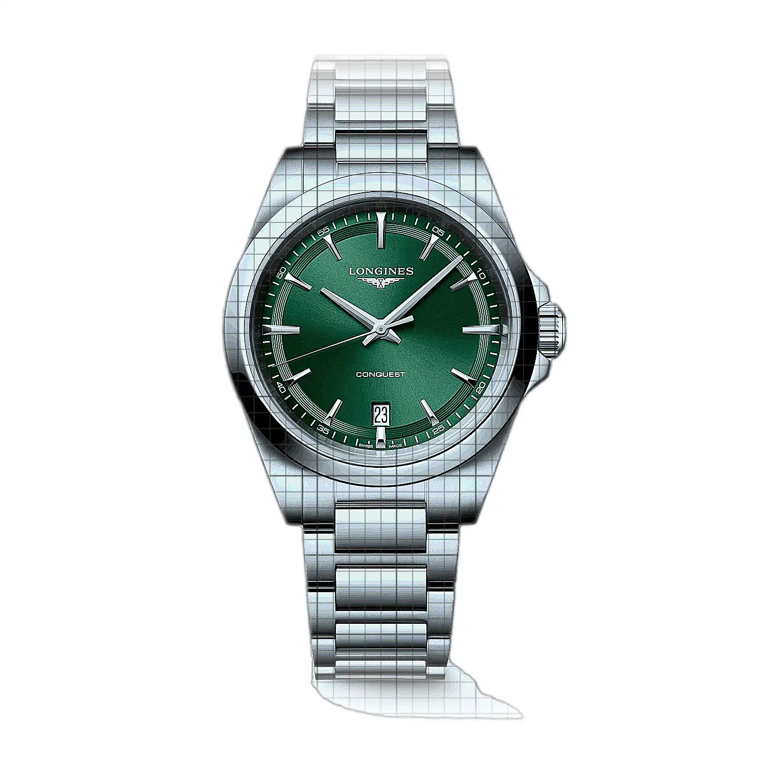 Longines-Conquest-L37504096-57354-AP-1_15ac58fd-6f5f-49c7-86c8-f02a30b25fe7.jpg Longines Conquest Green - Image 1