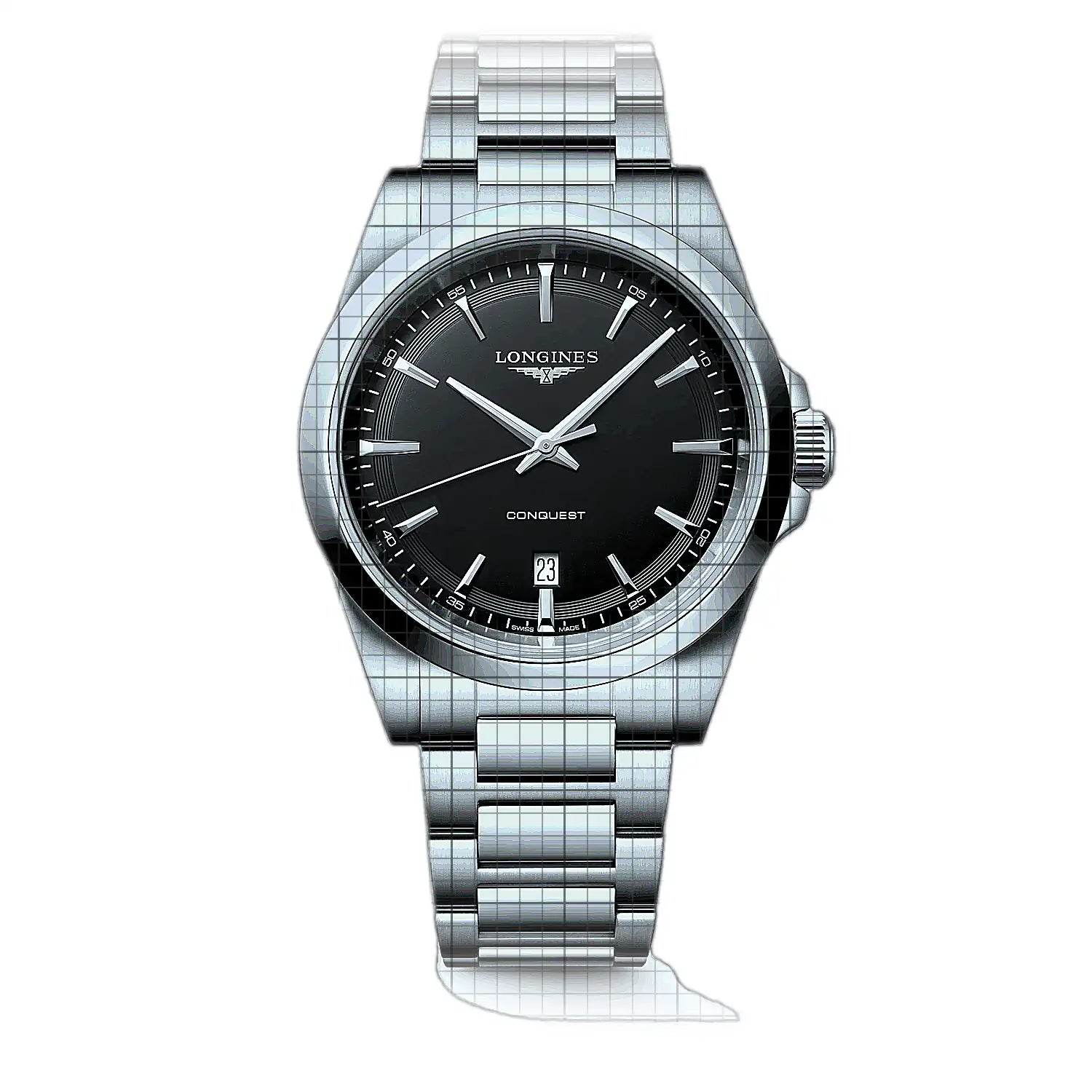 Longines-Conquest-L38604526-57348-AP-1_e979c47b-d025-4d80-b216-a1abe333db2f.jpg Longines Conquest Black - Image 1