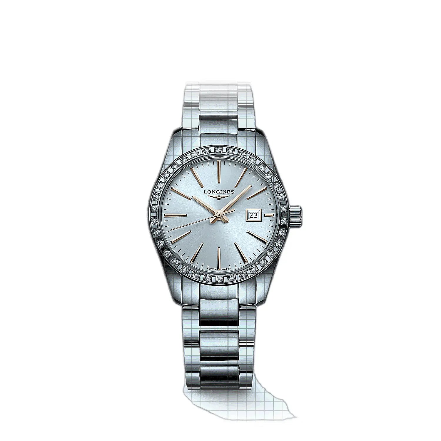 Longines-Conquest_Classic-L22860726-52501-AP-1_951519c4-0055-485b-8c4b-a05dc10ee34e.jpg Longines Conquest Classic Date - Image 1