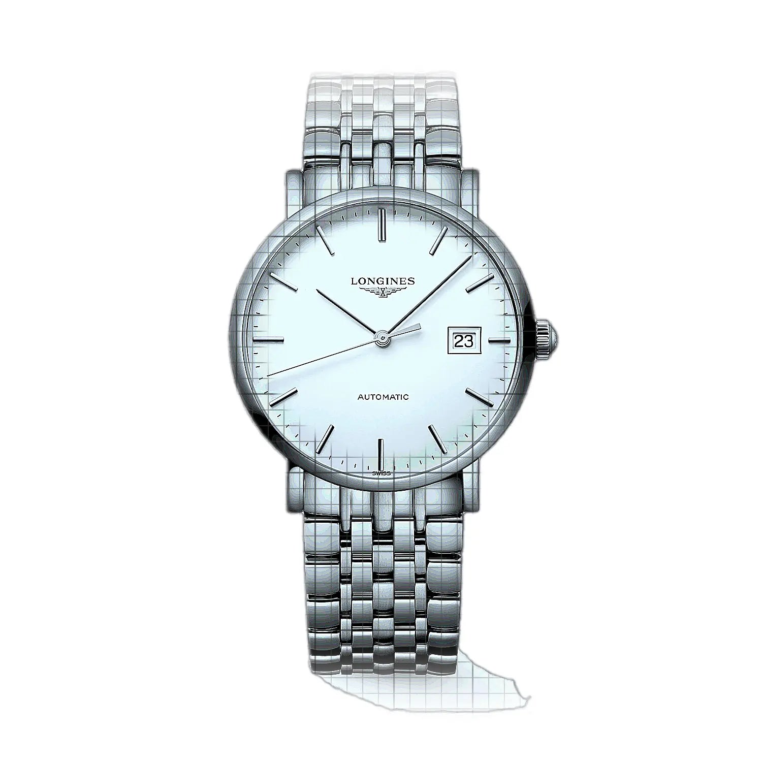 Longines-Elegant-L48104126-57376-AP-1_8b69b5bb-ebf2-4350-8de1-bc2cbabe1457.jpg Longines Elegant White - Image 1