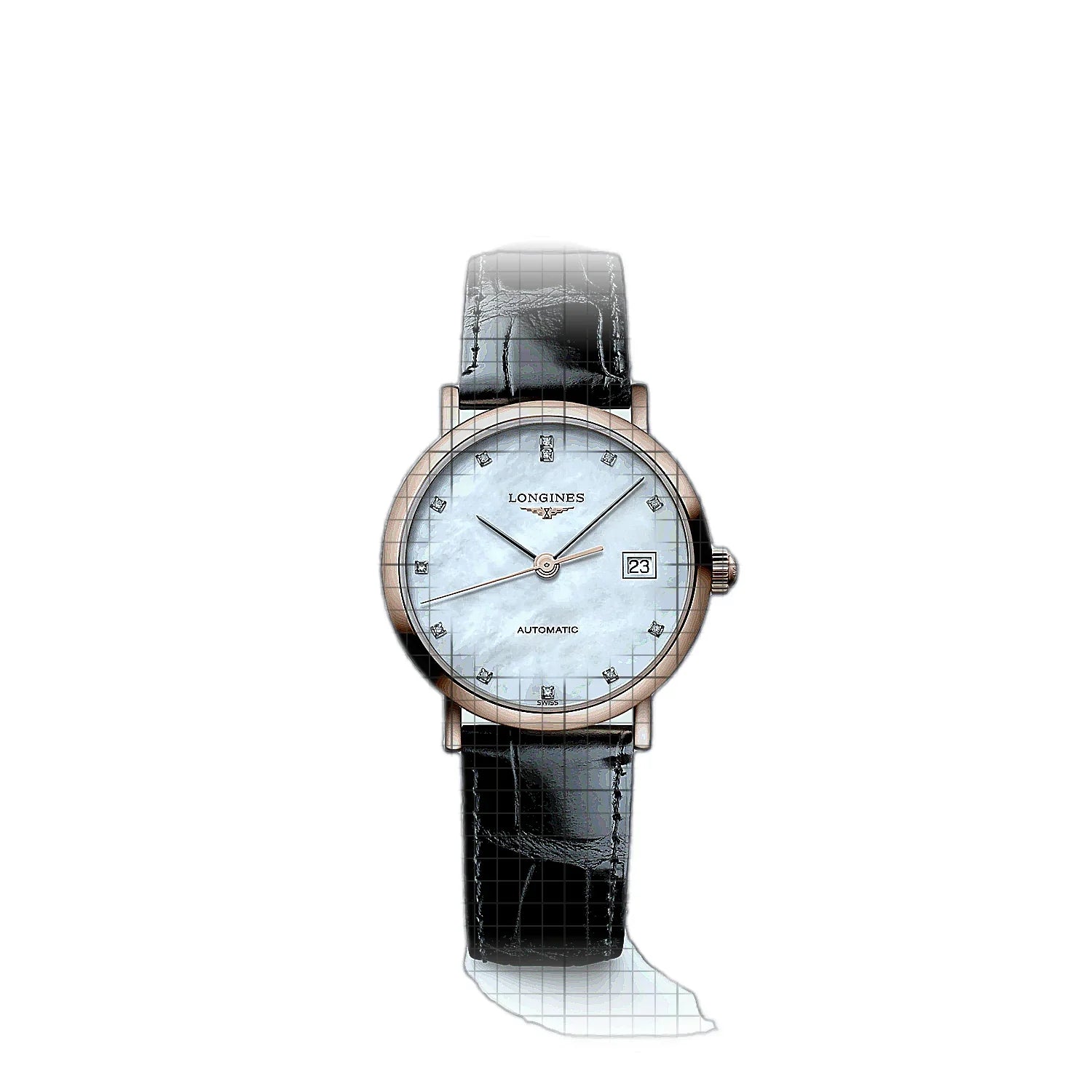 Longines-Elegant_Collection-L43788874-52451-AP-1_4a231b15-c999-4ece-8ebe-0c57603e59df.jpg Longines Elegant Collection Date - Image 1