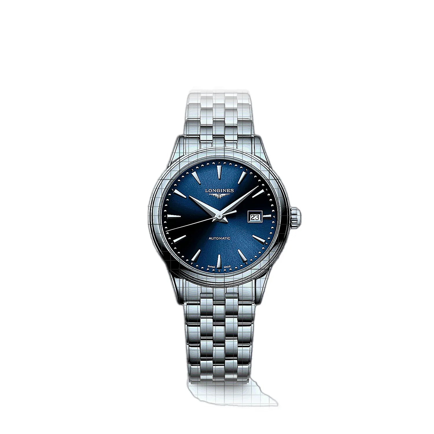 Longines-Flagship_Automatic_30mm-L43744986-53640-AP-1_415f38d9-52cc-457d-8f9b-87315b80eec0.jpg Longines Flagship Blue - Image 1