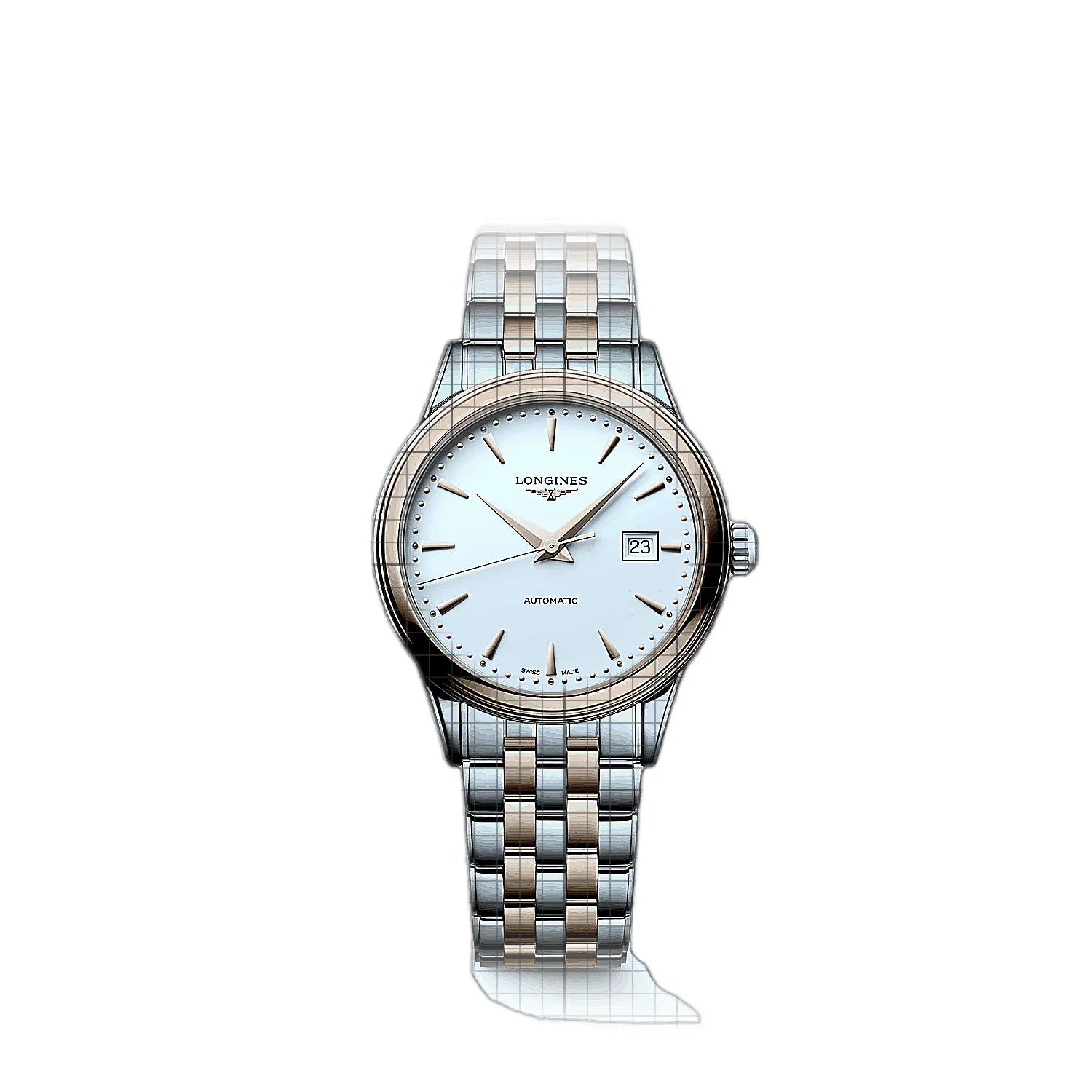 Longines-Flagship_Classic-L43743907-52527-AP-1_0d11c38c-d8c4-4835-9ae9-8f0016f81c59.jpg Longines Flagship Classic Date - Image 1