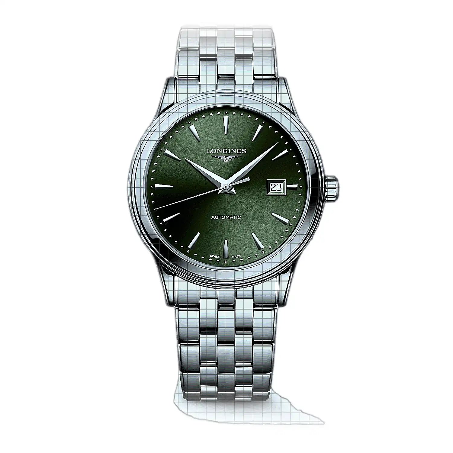 Longines-Flagship_Classic-L49844026-57375-AP-1_95fae6b0-5803-492a-ad4b-9a003540c006.jpg Longines Flagship Classic Green - Image 1