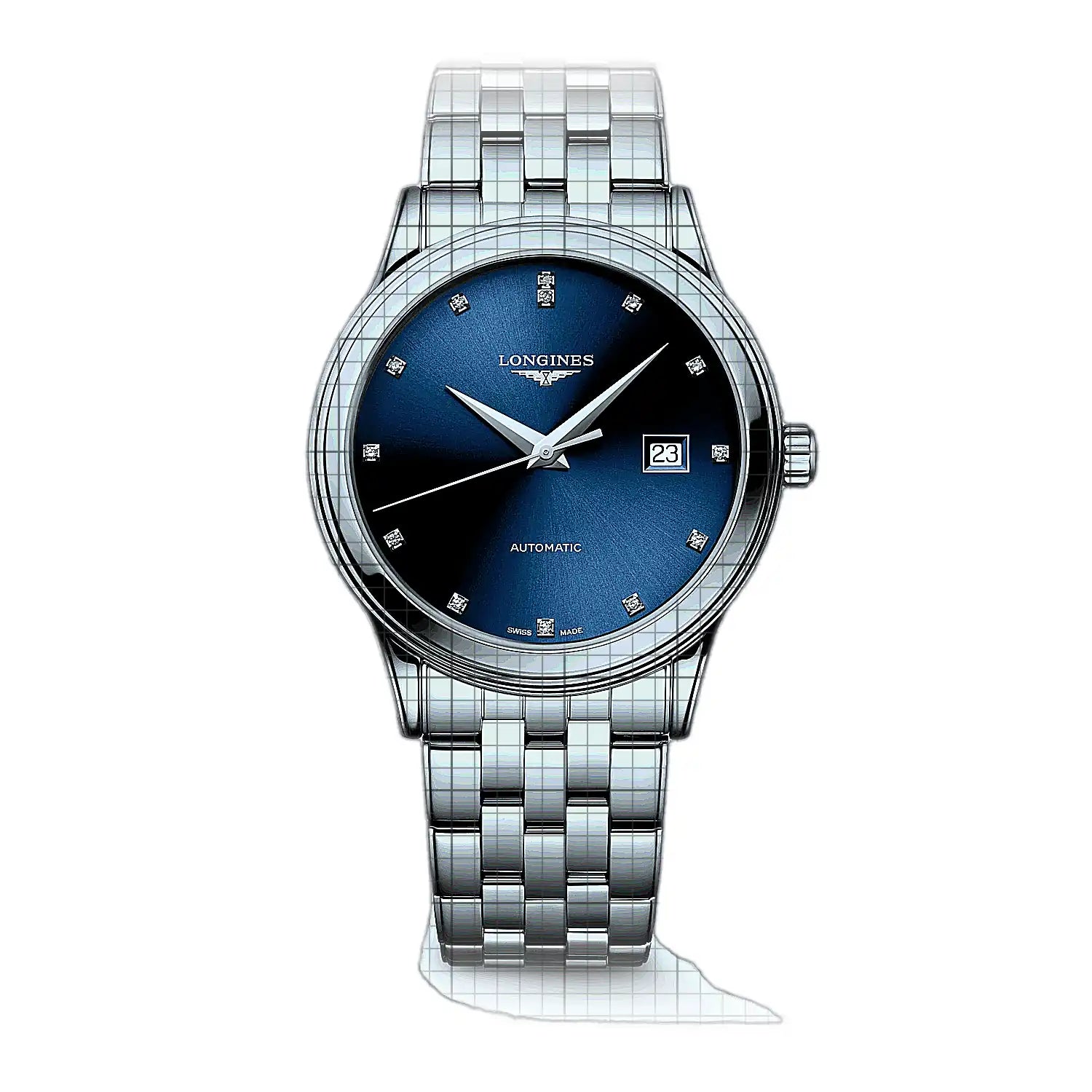 Longines-Flagship_Classic-L49844976-52543-AP-1_25dd9f9b-cc9e-4173-8274-7ccdc188ecb6.jpg Longines Flagship Classic Date - Image 1