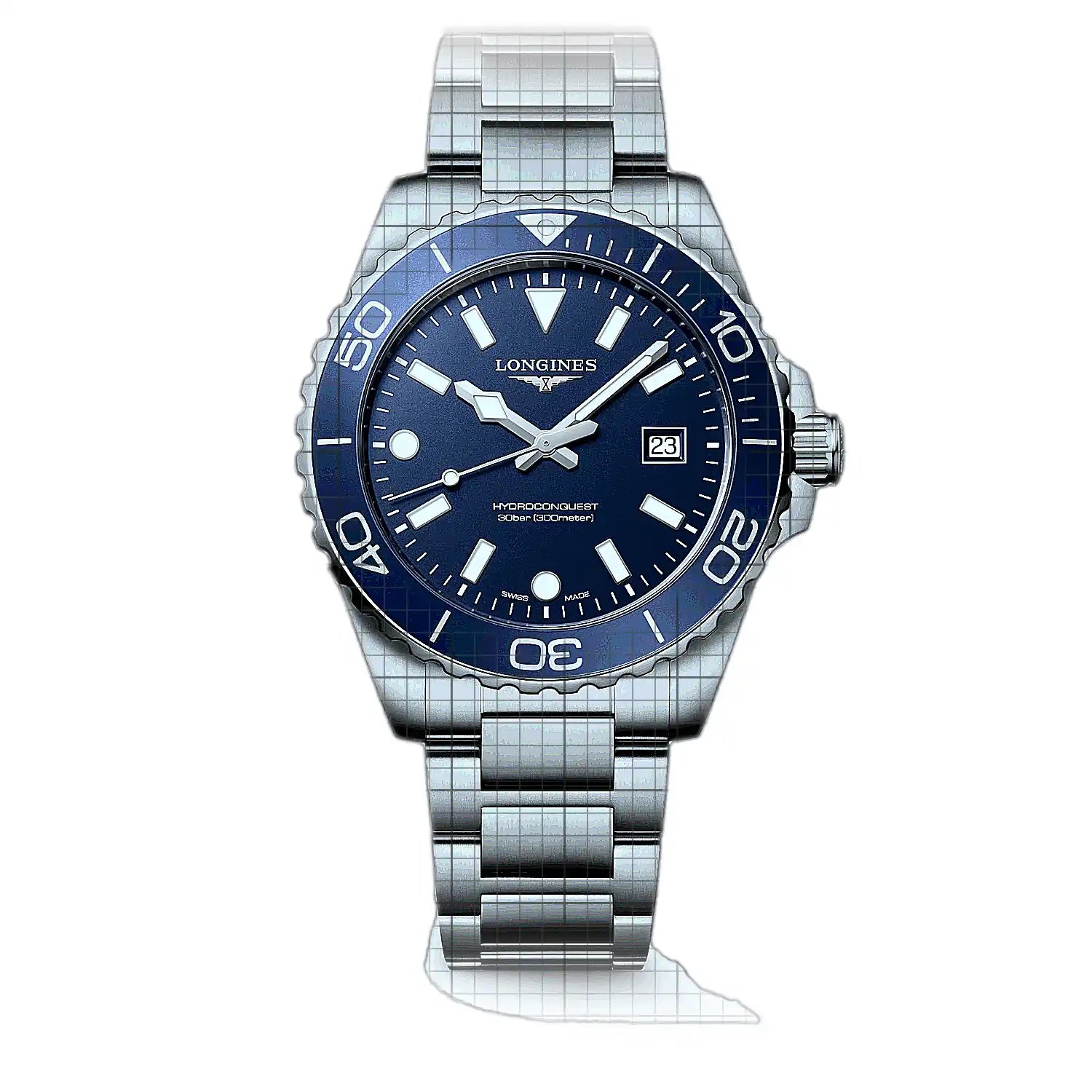 Longines-Hydroconquest-L37694966-57327-AP-1_fb7aa878-d261-4da2-9173-f571c80cce7b.jpg Longines HydroConquest Blue - Image 1