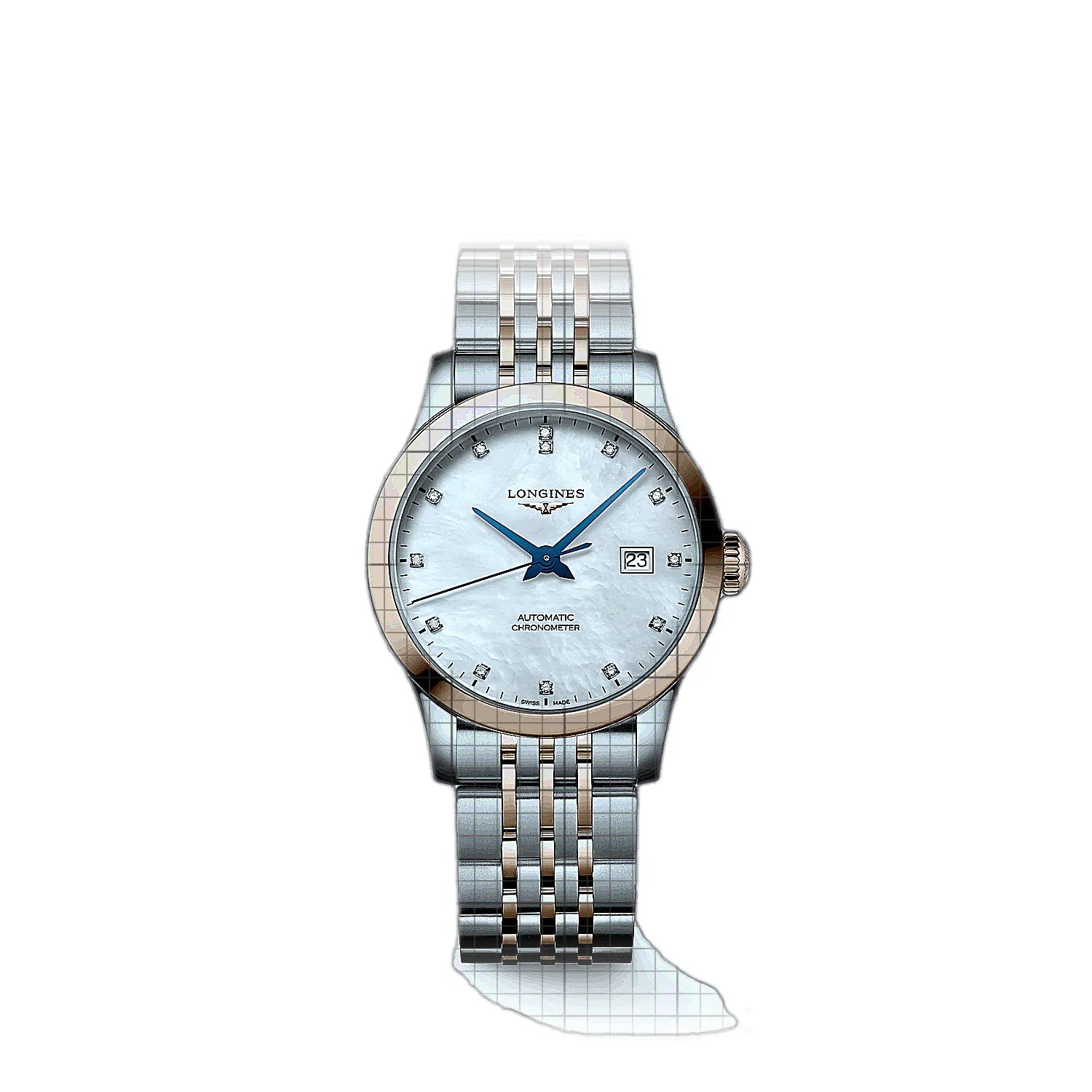 Longines-Record-L23215877-52476-AP-1_f9055fcd-5763-4587-a86e-249fd72cf472.jpg Longines Record Date - Image 1