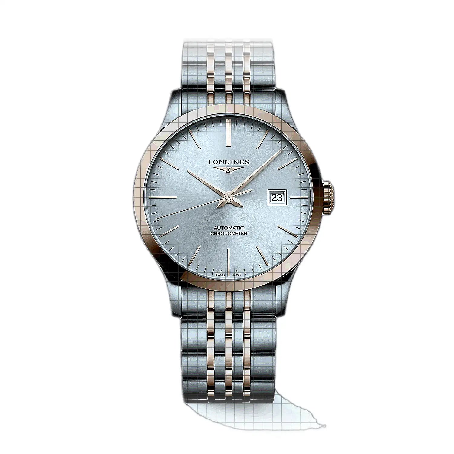 Longines-Record-L28205727-52477-AP-1_afc16671-6355-4535-a74a-b55b3b1fb934.jpg Longines Record Date - Image 1