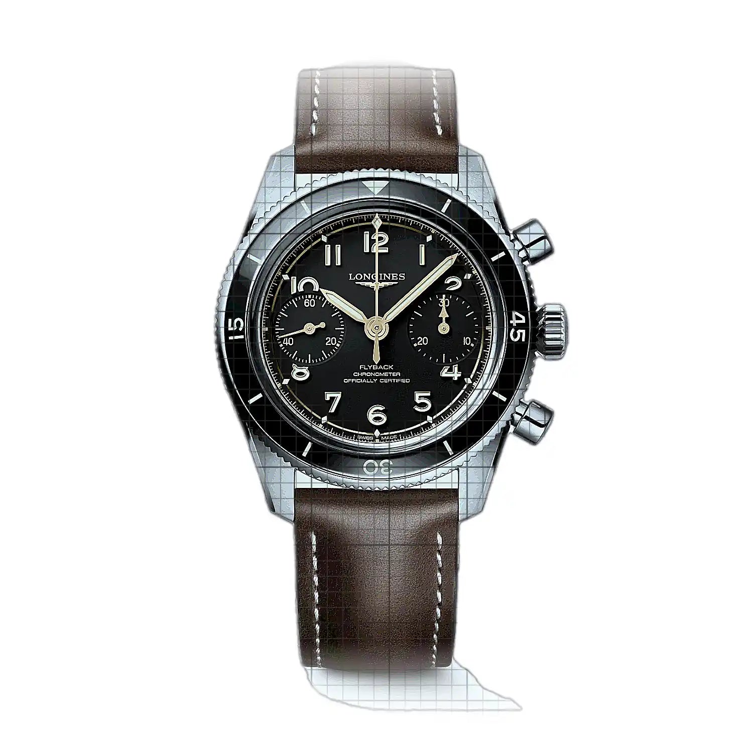 Longines-Spirit_Pilot-L37214532-52591-AP-1_c79caa8f-5c25-4e90-a90e-50eafc3de98b.jpg Longines Spirit Pilot Flyback - Image 1