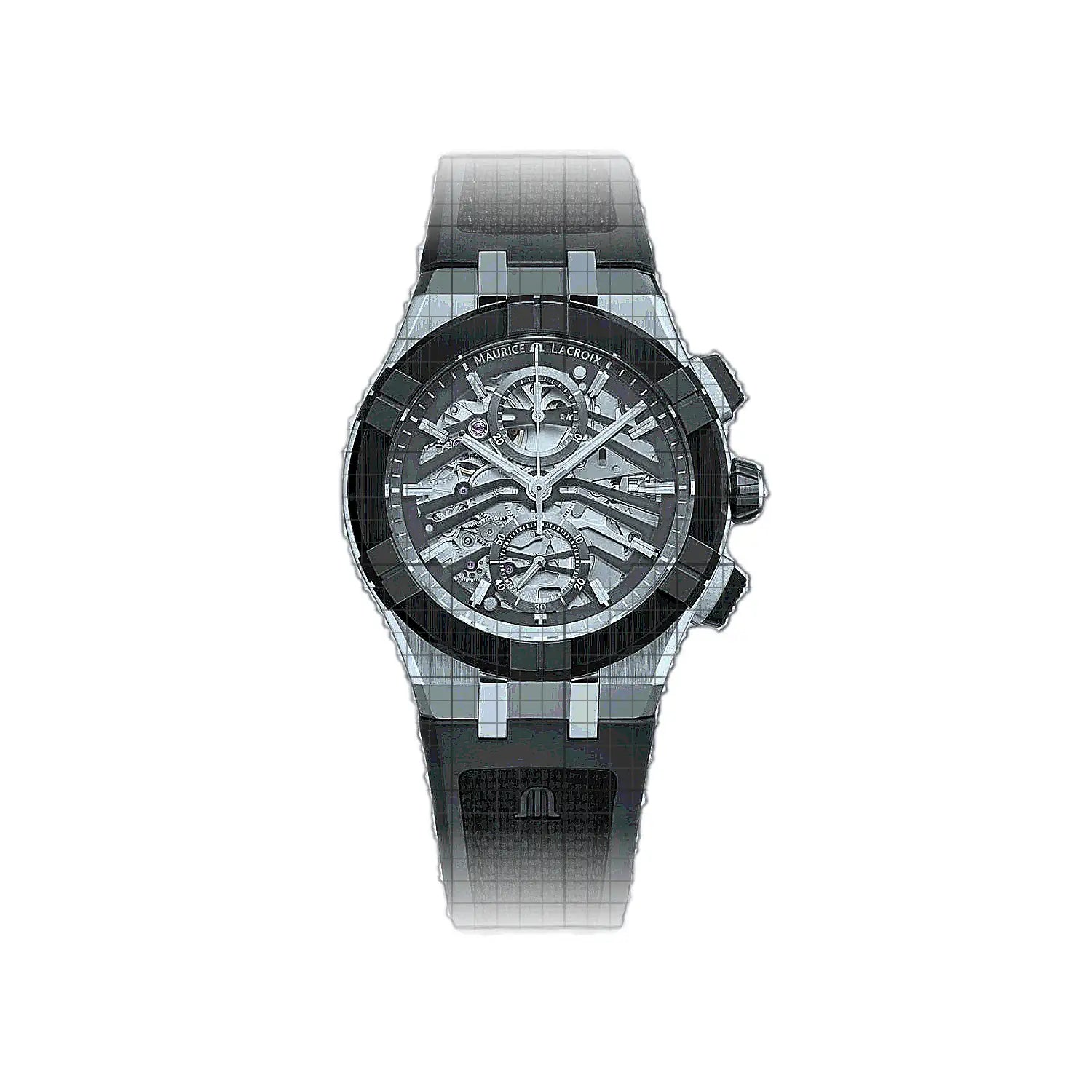 Maurice_Lacroix-Aikon_Automatic_Chronograph_Skeleton_43mm-AC8018SSL200302-53696-AP-1_e1643dc8-6a58-4c37-98b2-d489a60e5914.jpg Maurice Lacroix Aikon Automatic Chronograph Skeleton 43mm 43mm Skeleton - Image 1