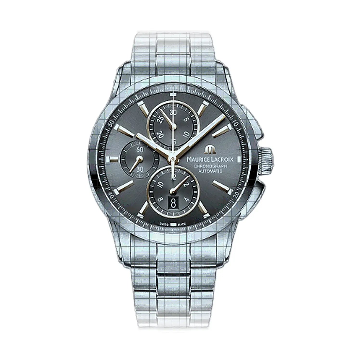 Maurice_Lacroix-Pontos_Chronographe-PT6388SS0023311-53690-AP-1_7d0300b7-2b4c-4294-92c3-31875cf4d765.jpg Maurice Lacroix Pontos Chronographe 43mm Grey - Image 1