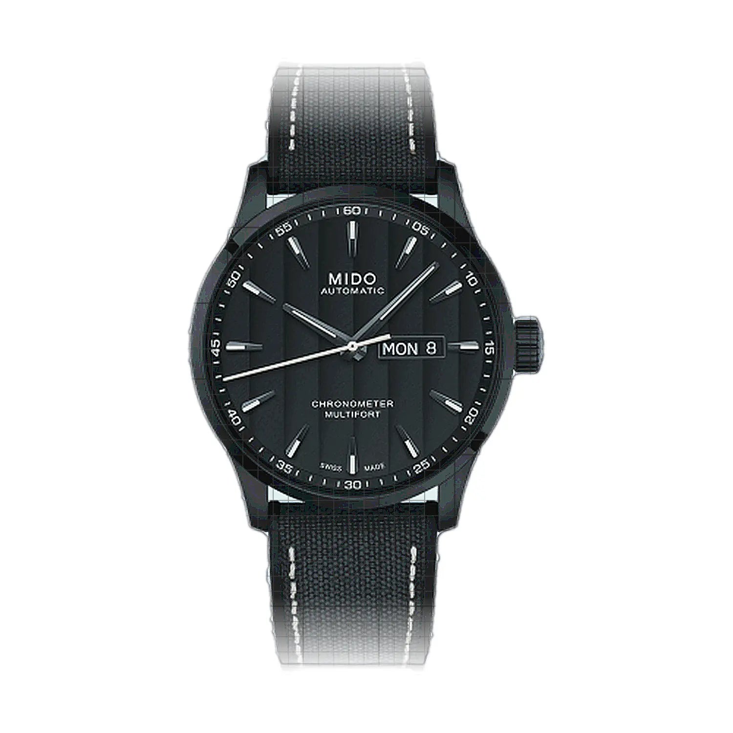 Mido-Multifort_Chronometer_1-M0384313705100-53708-AP-1_b640c844-3b64-4eed-a5e2-9ee4360e9f2e.jpg Mido Multifort Chronometer 1 42mm Black - Image 1