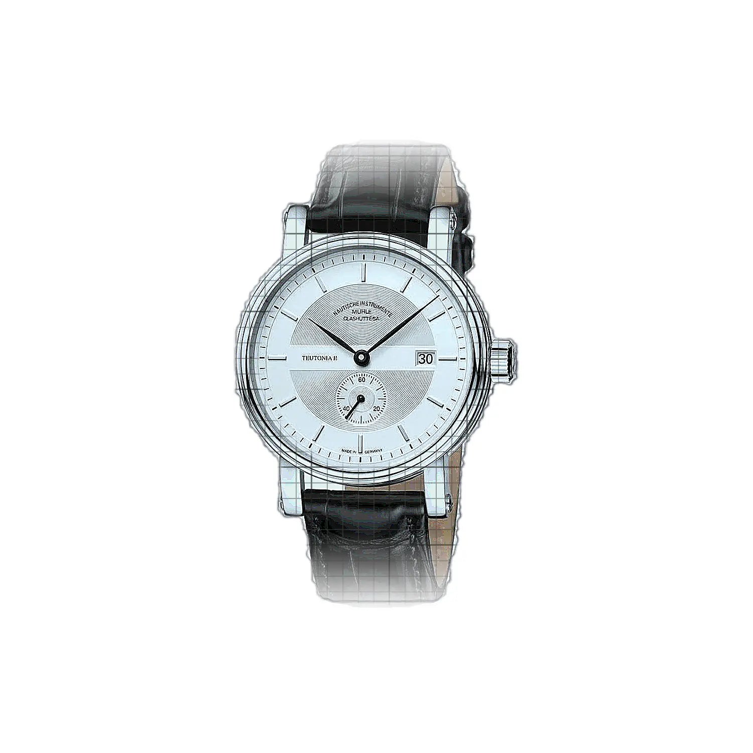 Muhle_Glashutte-Teutonia_II_kleine_Sekunde-M13345LB-53720-AP-1_960d366a-7fd2-4c85-b276-585e4b3ea288.jpg Mühle Glashütte Teutonia II kleine Sekunde 41mm Silver - Image 1