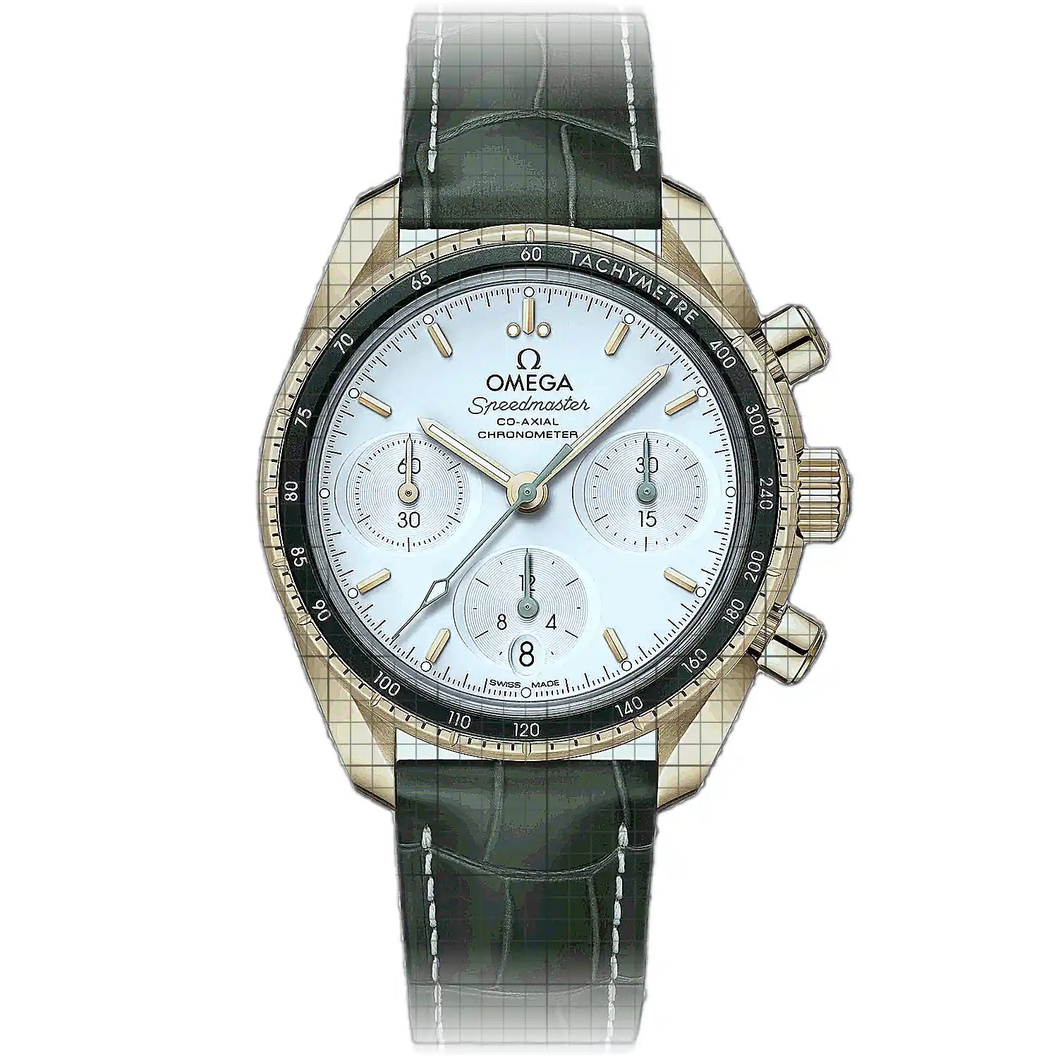 Omega-Speedmaster_38-32463385002004-52680-AP-1_7875f5bc-b5ea-436b-97b6-739d8edc0aae.jpg Omega Speedmaster 38 Chronograph - Image 1