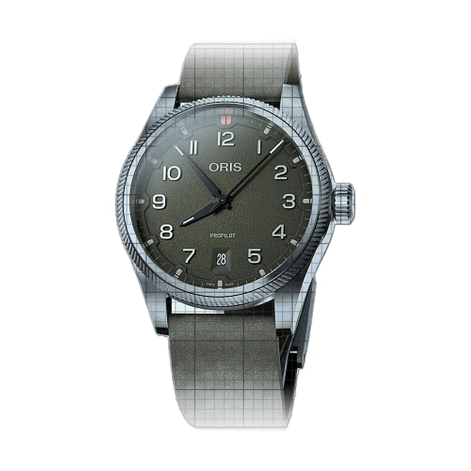 Oris-Big_Crown_ProPilot_Date-01733780541670762016LC-53759-AP-1_2334802c-4f5e-4d23-a922-ad2d5c882854.jpg Oris Big Crown ProPilot Date 41mm Green - Image 1
