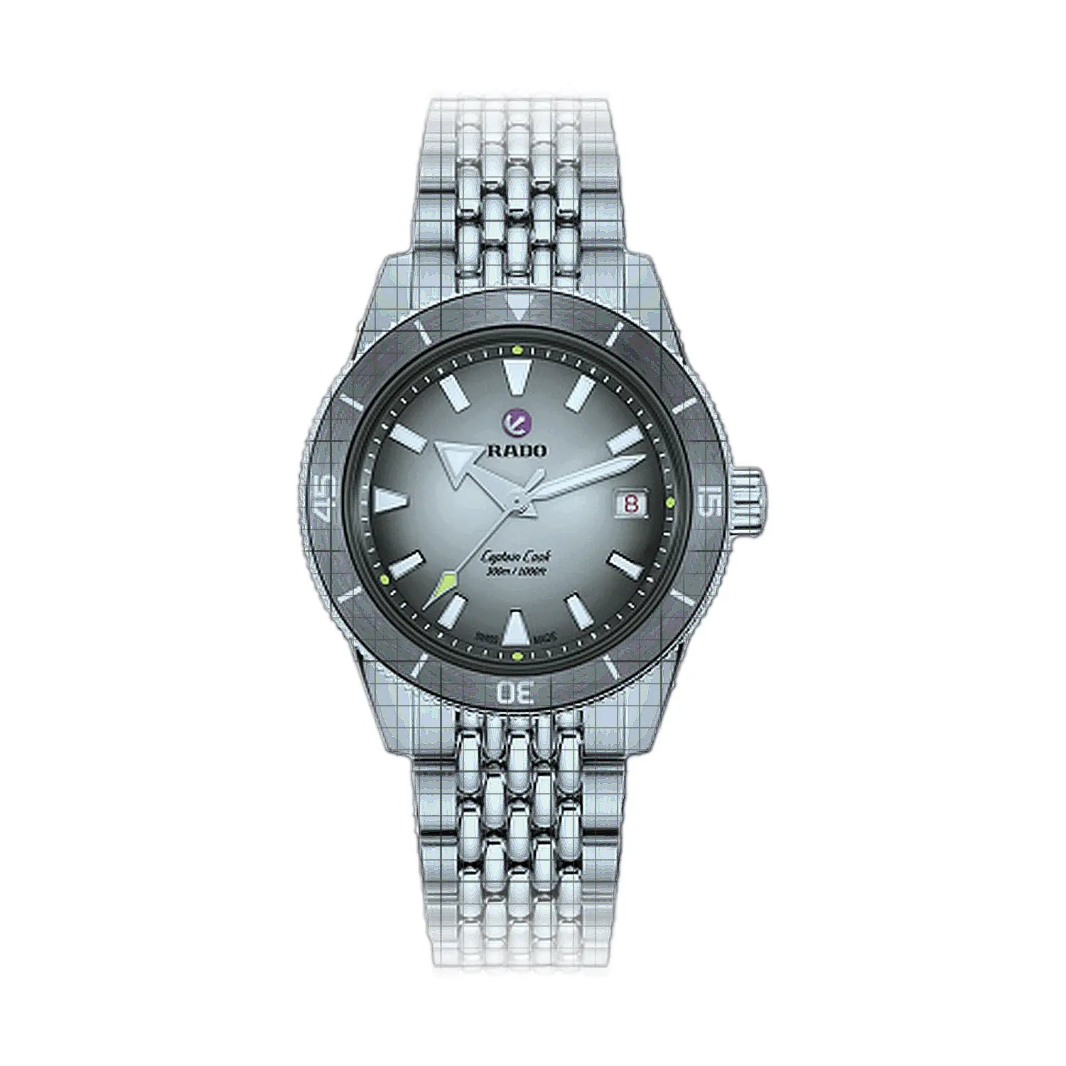 Rado-Captain_Cook_X_Tennis_Limited_Edition-R32222108-53773-AP-1_d5cb416d-3213-457a-9735-8481b0a3bb51.jpg Rado Captain Cook X Tennis Limited Edition 39mm Silver - Image 1