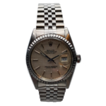 Rolex Datejust Silver Linen Jubilee 36 CPO 1979