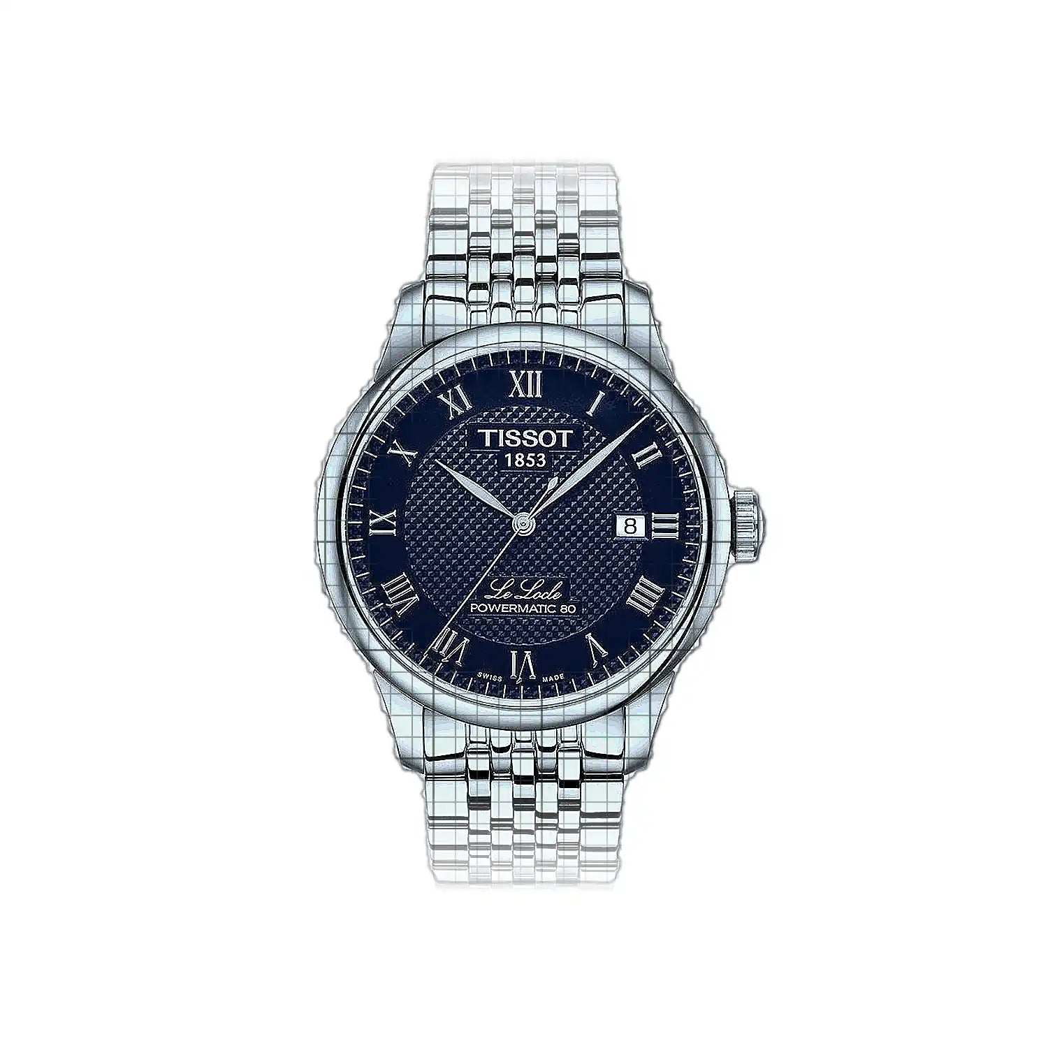 Tissot-T-Classic_Le_Locle_Powermatic_80-T0064071104300-53891-AP-1_38034268-df70-40b3-8921-2cdd4232feeb.jpg Tissot T-Classic Le Locle Powermatic 80 39mm Blue - Image 1