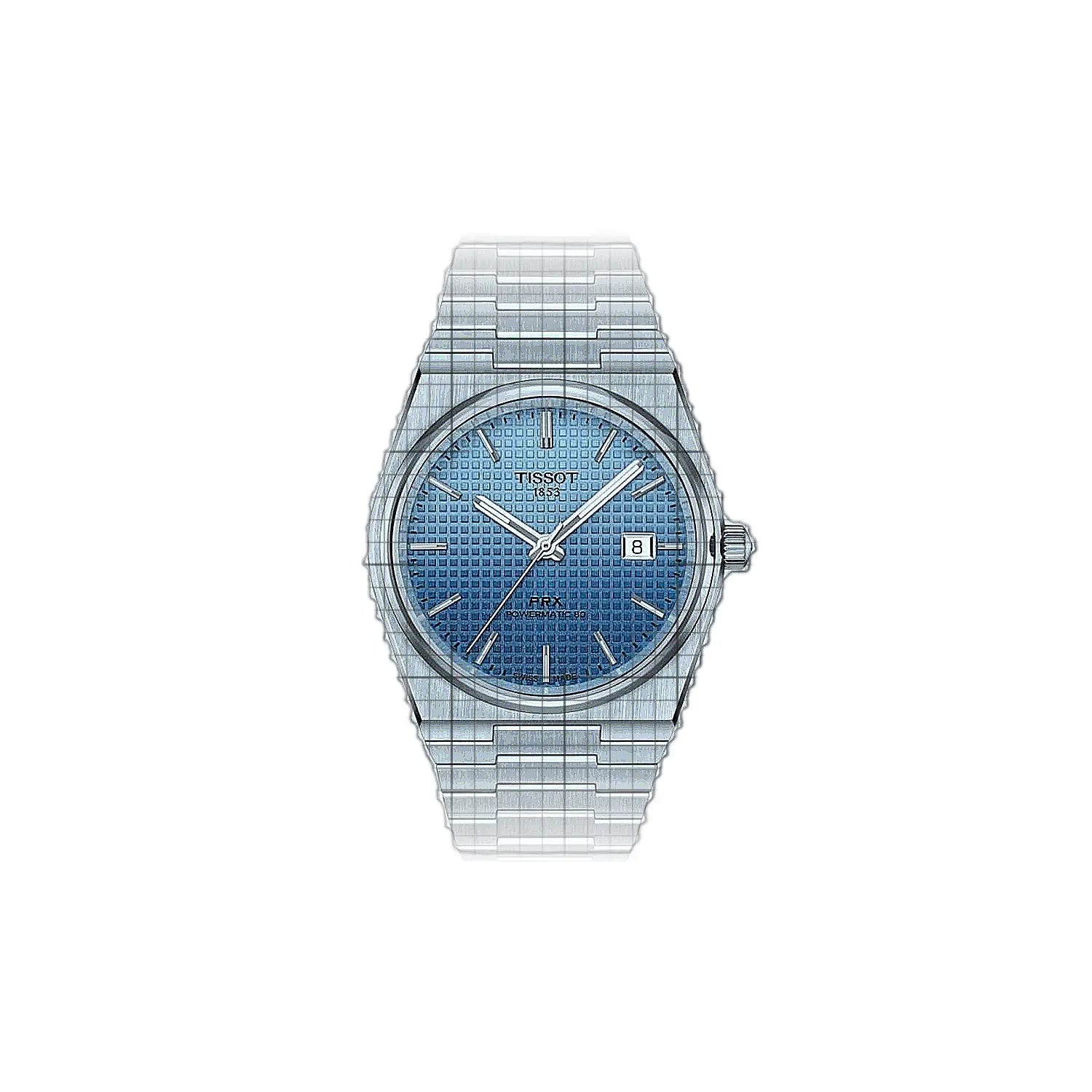 Tissot-T-Classic_PRX_Powermatic_80_Gradient-T1374071135101-53905-AP-1_7cf5cb7f-675a-4cc2-9f10-365d9796bfb5.jpg Tissot PRX Powermatic 80 Gradient 40mm Blue - Image 1