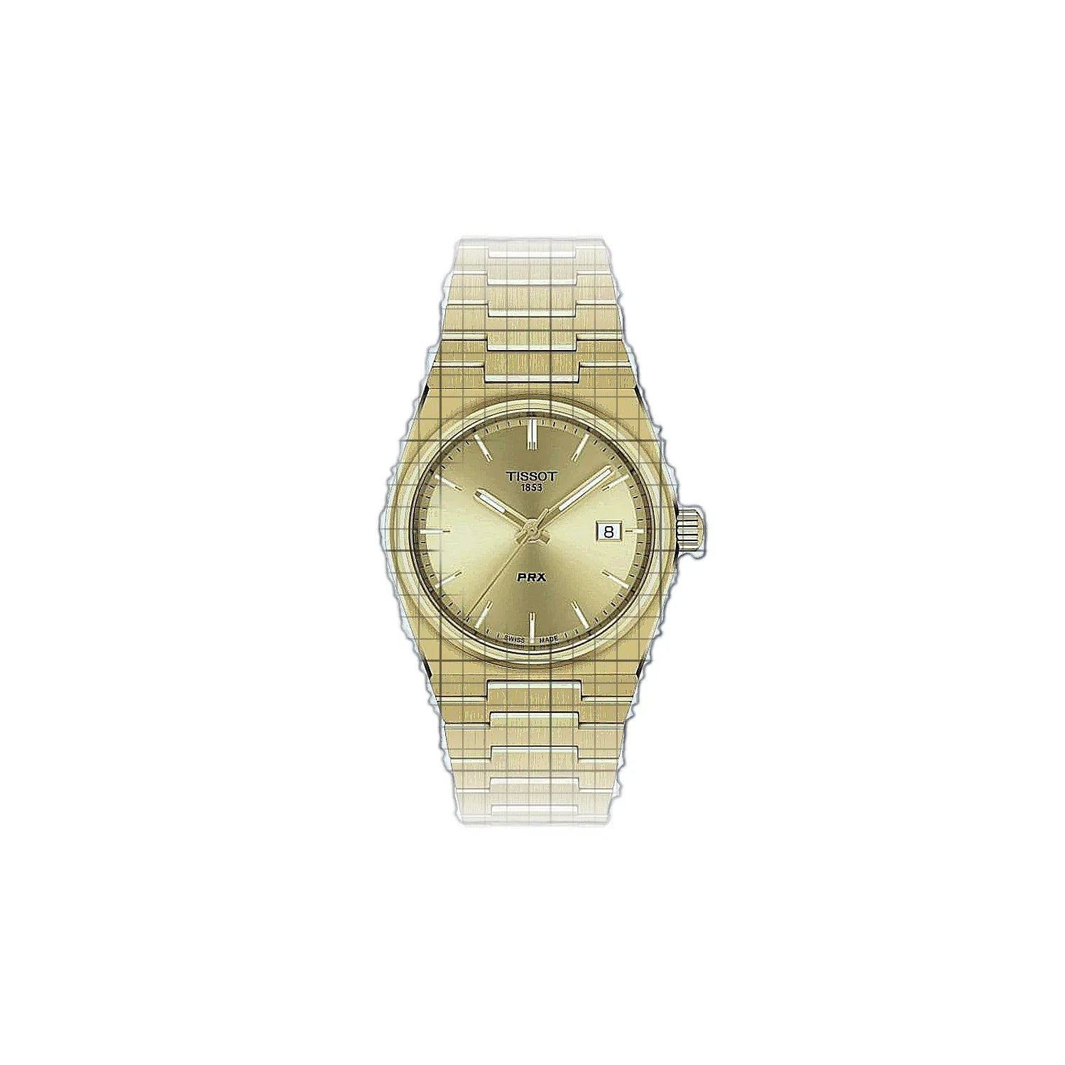 Tissot-T-Classic_PRX_Quarz-T1372103302100-53827-AP-1_be26755b-9d89-4538-a4fc-1268ee6aec39.jpg Tissot PRX Quarz 35mm Champagne - Image 1