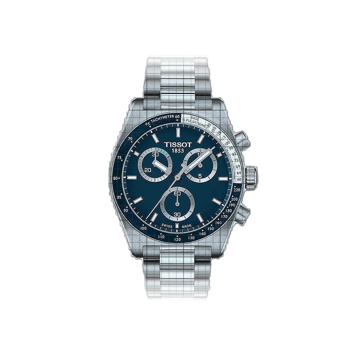 Tissot-T-Classic_PR_516_Chronograph-T1494171104100-53850-AP-1_51263f7b-25d5-402a-aa96-c9d88547fdbb.jpg Tissot T-Classic PR 516 Chronograph 40mm Blue - Image 1