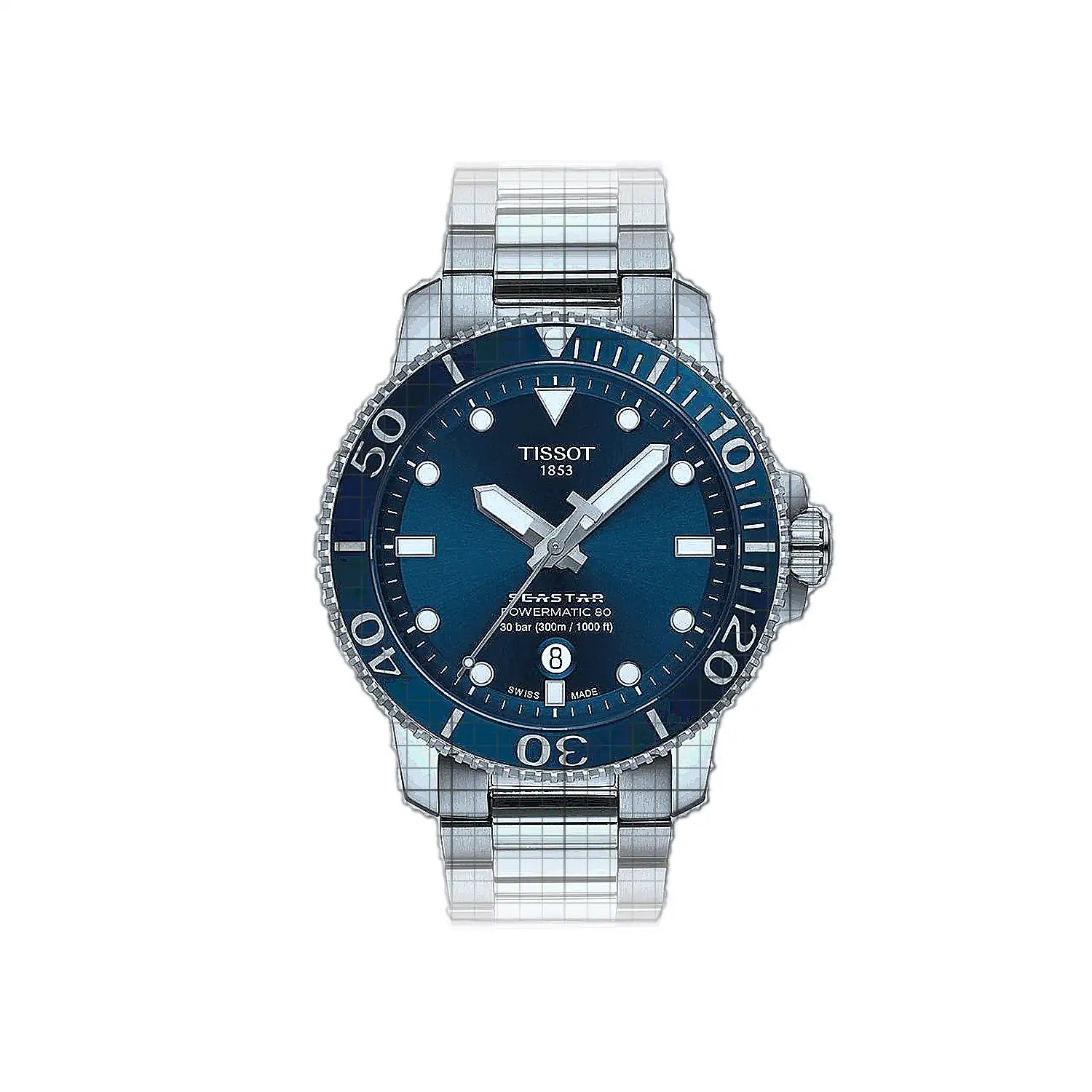 Tissot-T-Sport_Seastar_1000_Powermatic_80-T1204071104103-53953-AP-1_5192b70a-b7c2-4b95-a2b6-411c1120d0c0.jpg Tissot T-Sport Seastar 1000 Powermatic 80 43mm Blue - Image 1